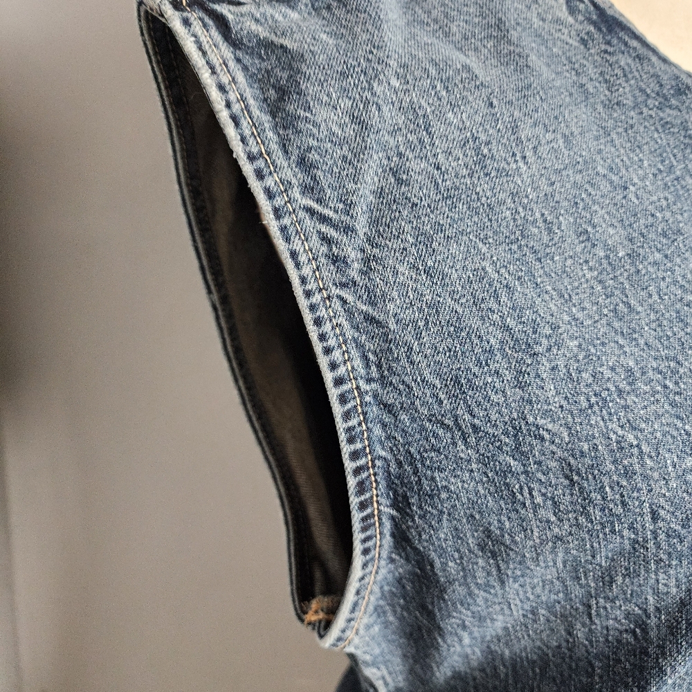 Zara Denim Dresz, Large - Picture 4 of 14